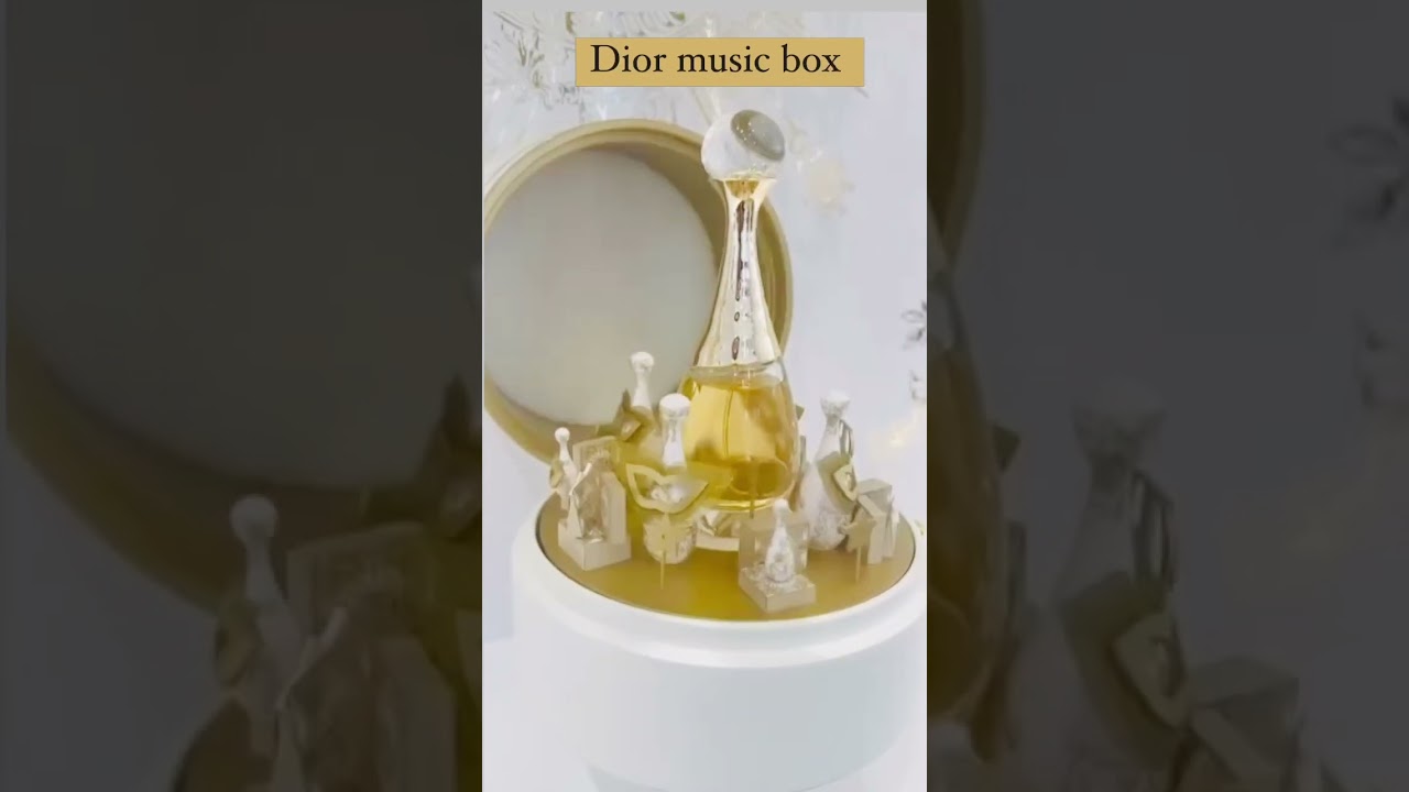 Dior Music Box | Dior jadore music box The Dior Ball of Dreams