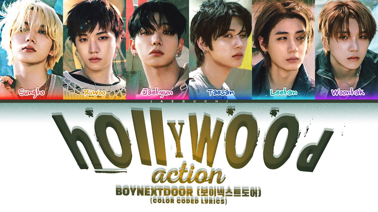 BOYNEXTDOOR (보이넥스트도어) 'Hollywood Action' (Color Coded