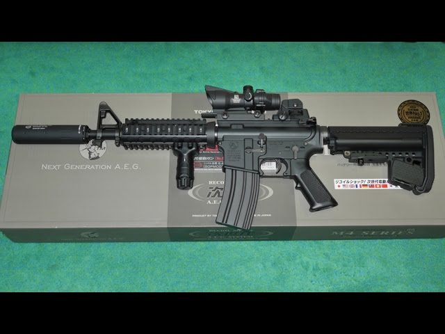 次世代電動ガンCQB-Rに自分好みのオプション装着 #東京マルイ #次世代