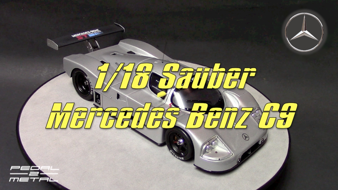 1/18 Exoto Sauber Mercedes Benz C9 Race Car | Review - YouTube