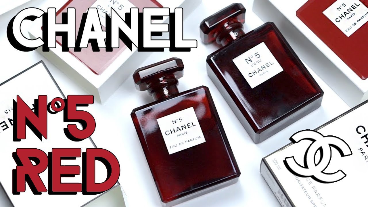 Limited Edition Chanel No5 Red Bottle EDP and L'Eau Unboxing and