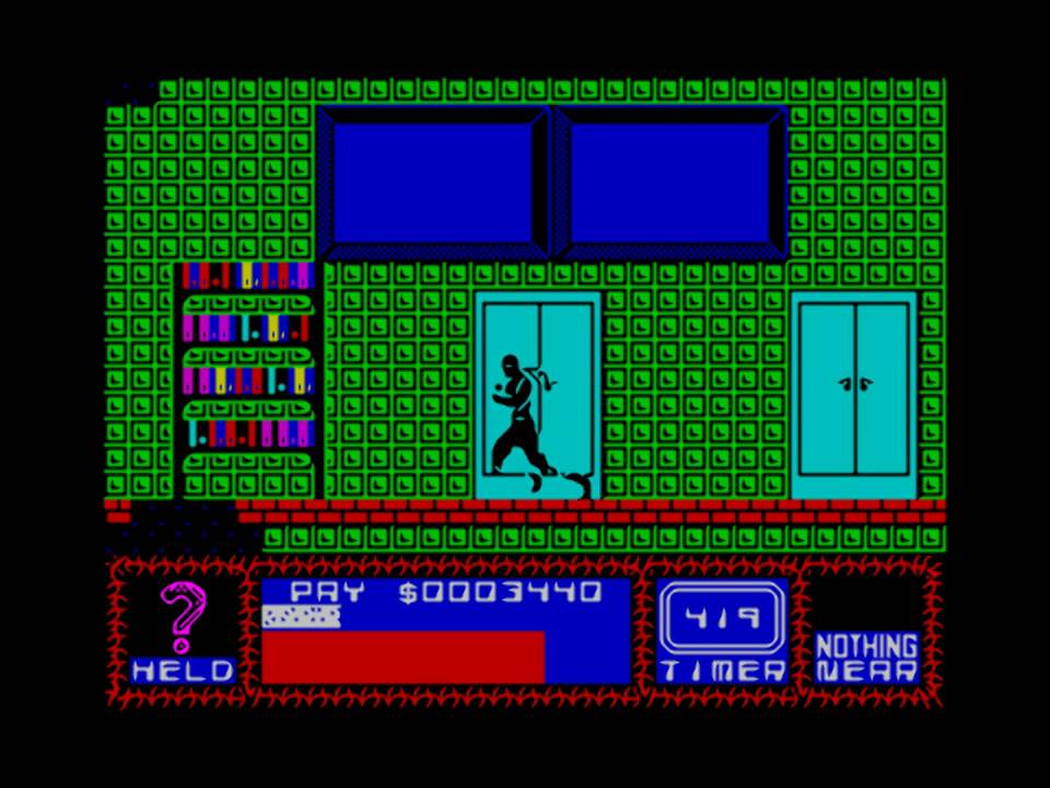 Saboteur II: Avenging Angel - Level 8 challenge (ZX Spectrum