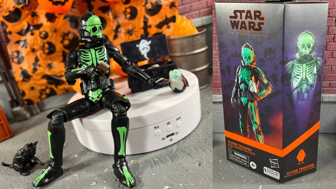 Star Wars Black Series 🎃 Halloween Edition Clone Trooper Action