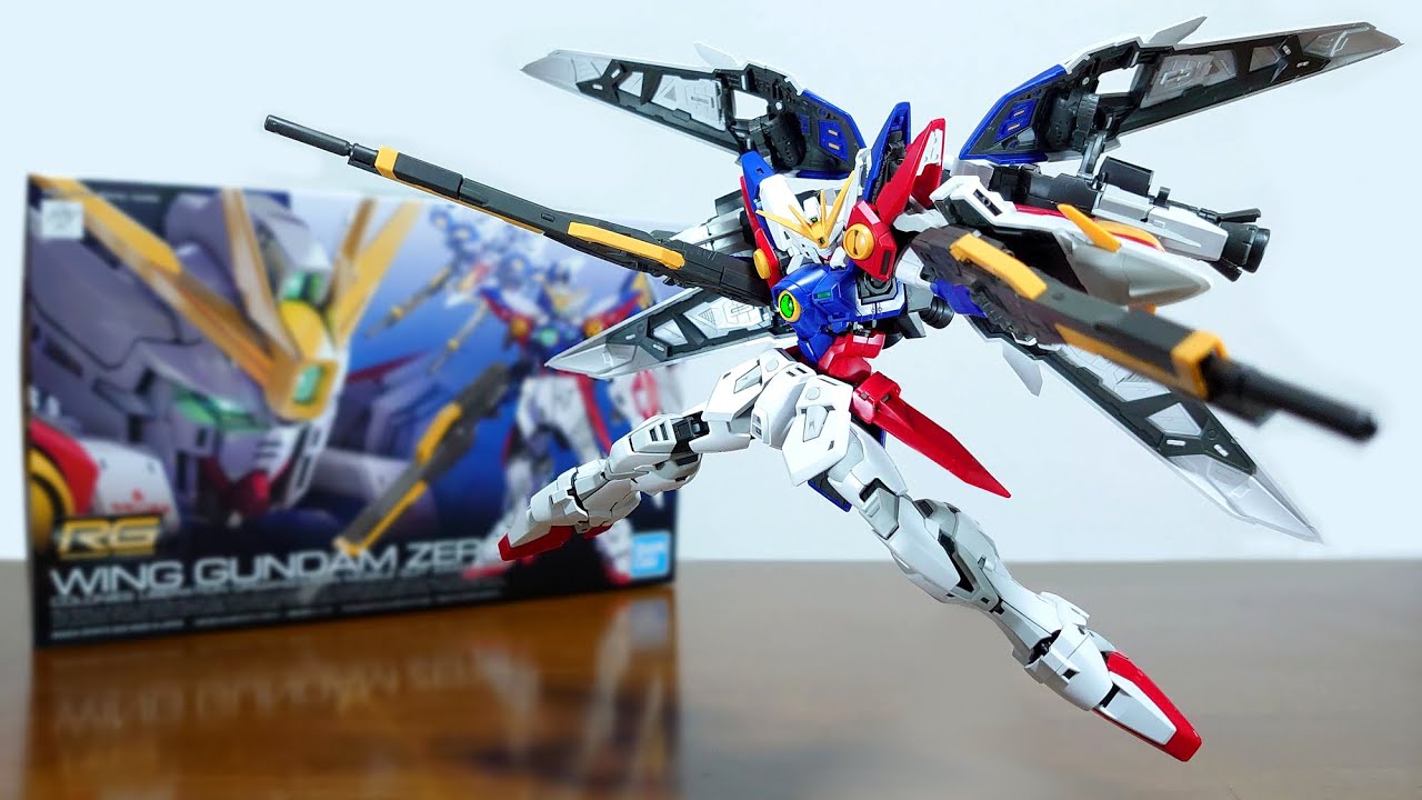 Bandai's Amazing Mechanism!] RG 1/144 Wing Gundam Zero Review