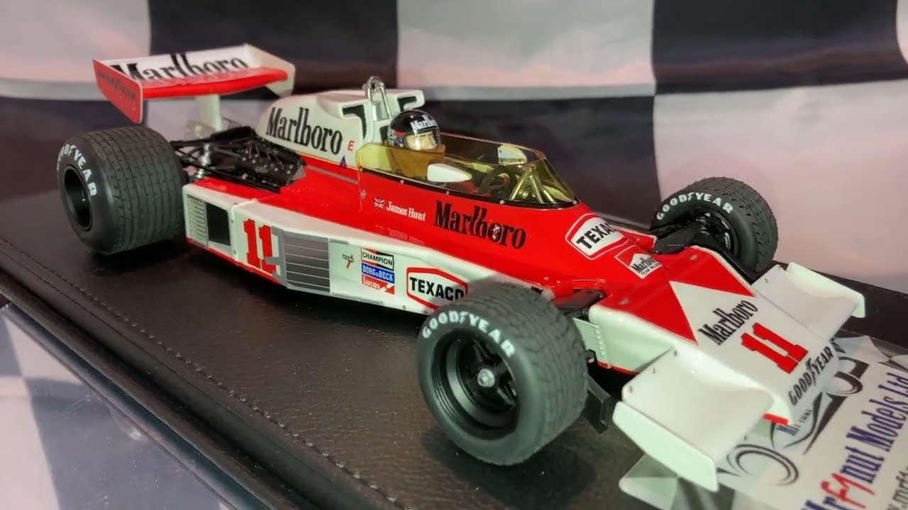James Hunt McLaren M23 #11 3rd Japanese GP 1976 - YouTube