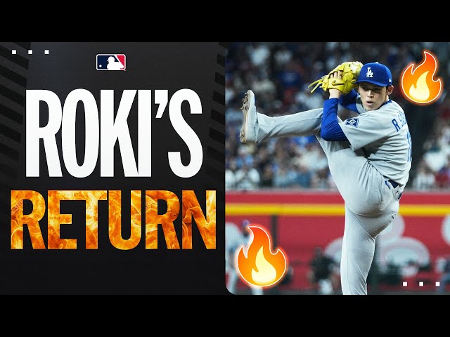 FULL INNING: Roki Sasaki DOMINATES in 1st appearance since May 9th