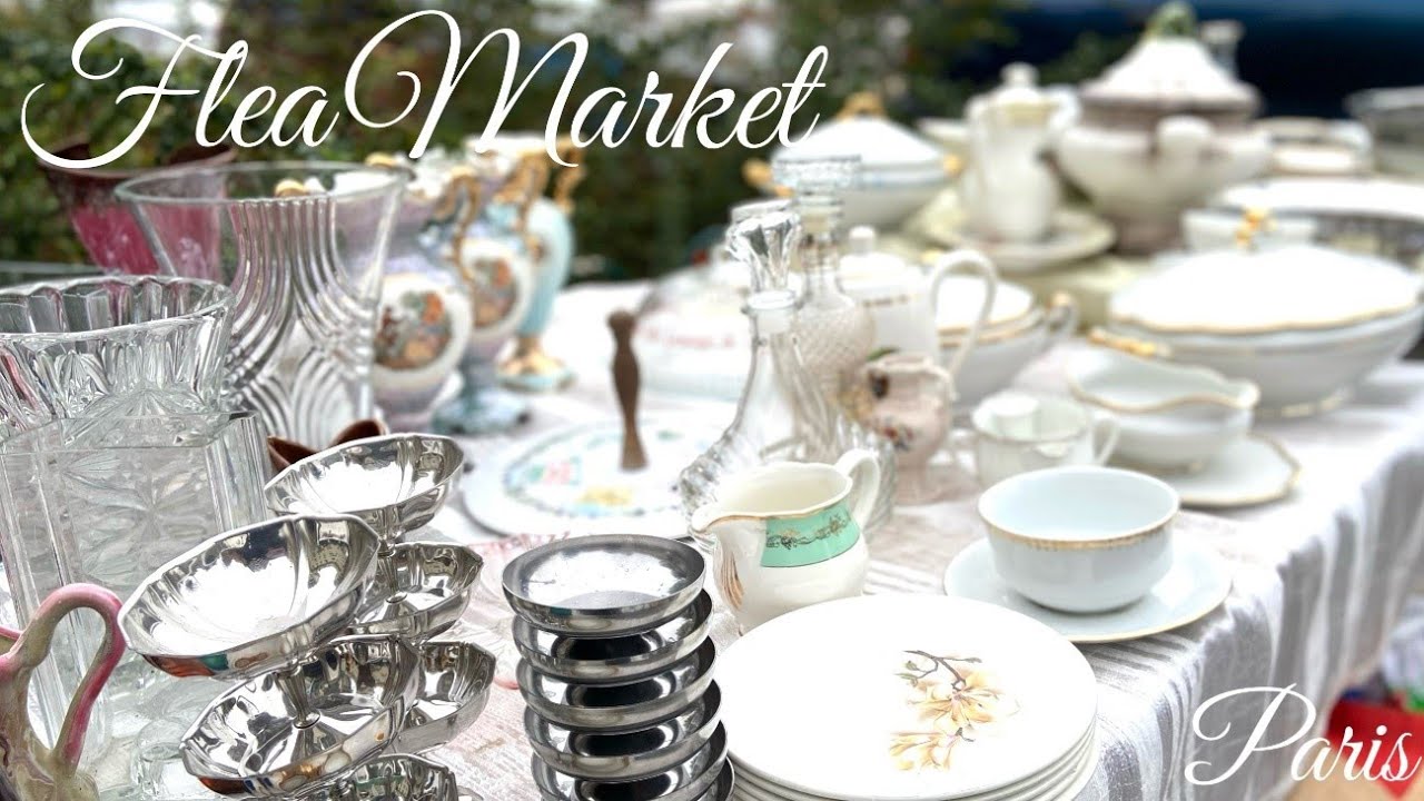 蚤の市】1€祭り🌟パリでこんなに安いなんて💛Flea Market in France