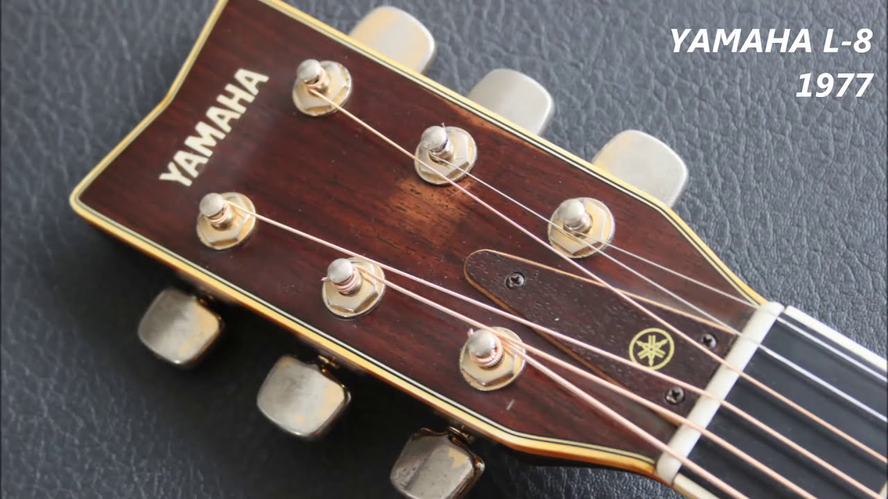 YAMAHA L-8 Early Model (1977) [Ottleya Video] - YouTube