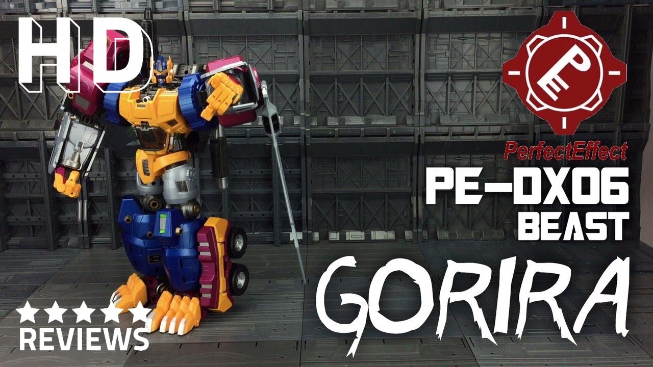 Perfect Effect PE DX06 Beast Gorira not Metals Optimal Optimus