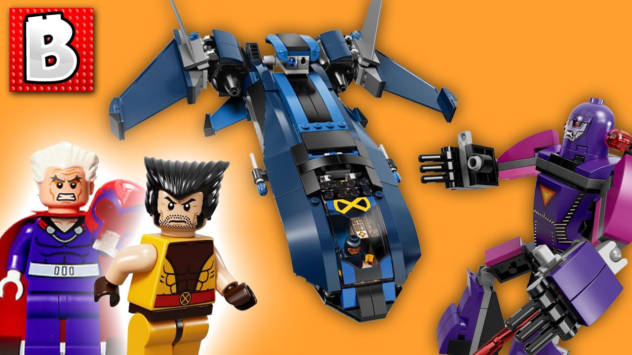 Lego Marvel Superheroes X-Men vs. Sentinel Set 76022 | Unbox Build