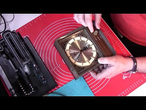 Tokyo Tokei alarm clock from 1973 converted to quartz - YouTube