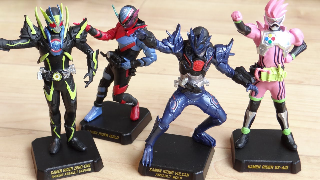 400 yen per play Gashapon Kamen Rider HG NEW EDITION vol.2 Review