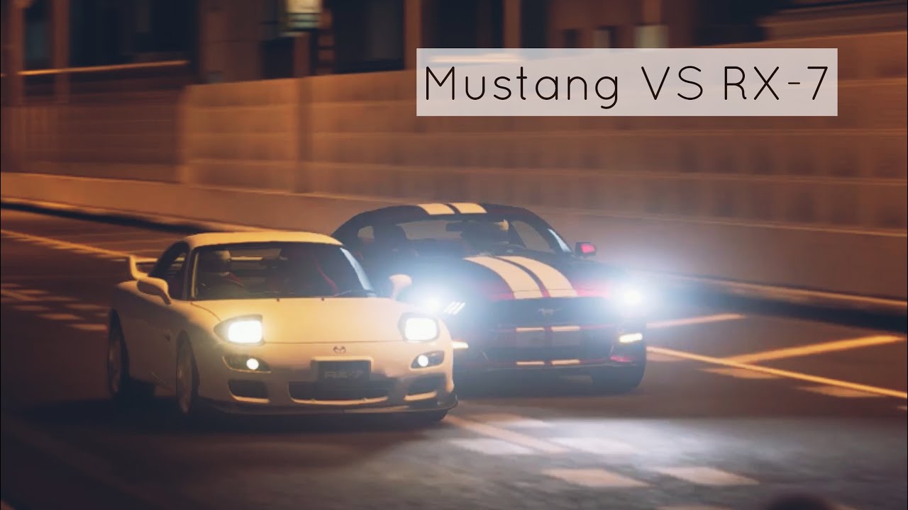 名探偵コナン】赤井秀一のマスタングVS安室透のRX-7でレースをしてみ