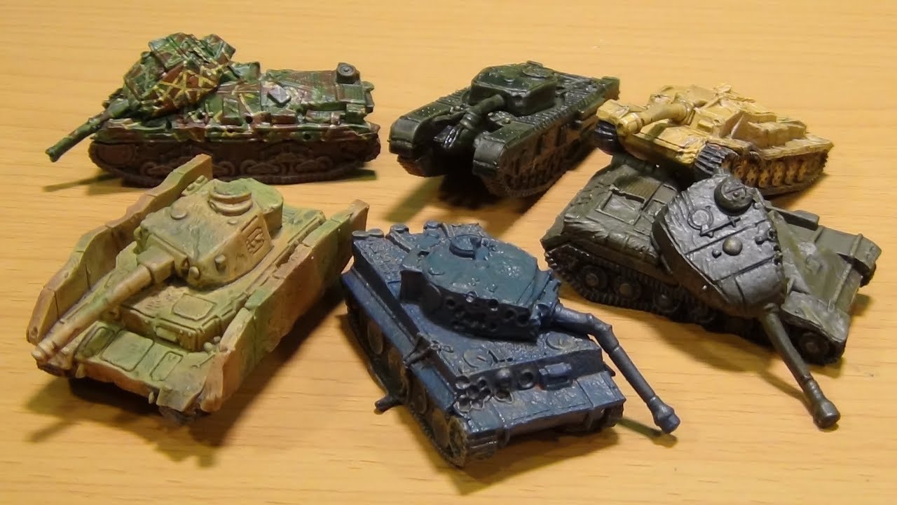 今度は戦車だ！ マガイドウ 廃パンツァーコレクション 全6種 - YouTube