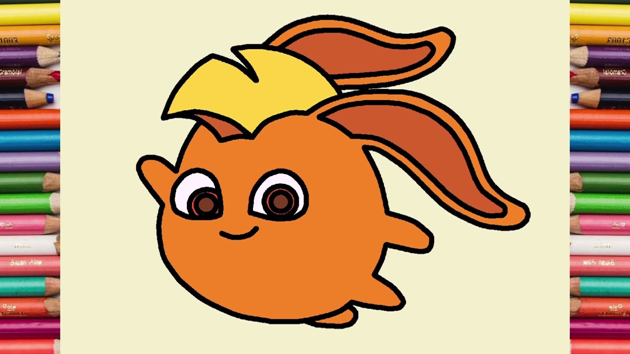 Turbo | How to Draw Turbo | Sunny Bunnies Drawing | Draw and Color