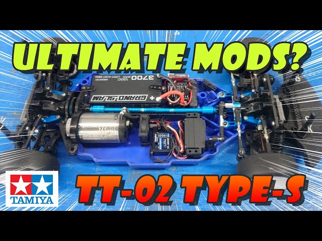 Ultimate mods!? TAMIYA TT-02 TYPE-S Chassis - YouTube