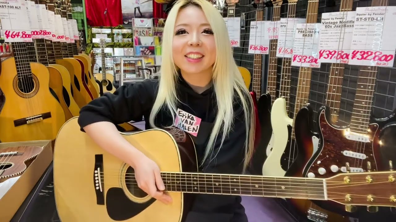 楽器屋】YAMAHA FG-350D【ギター商品紹介】 - YouTube