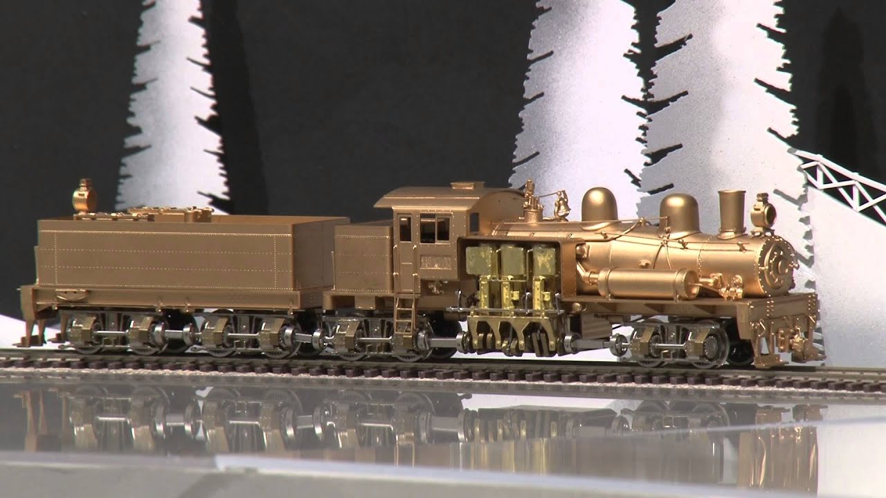 HO Brass Model Train - WMC C&O N&W Gigantic 4-Truck Shay