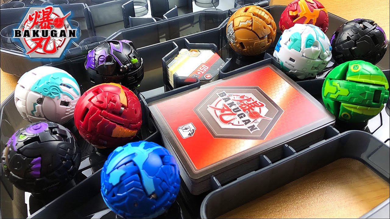 爆006 爆丸ストレージケース BAKUGAN STORAGE CASE - YouTube