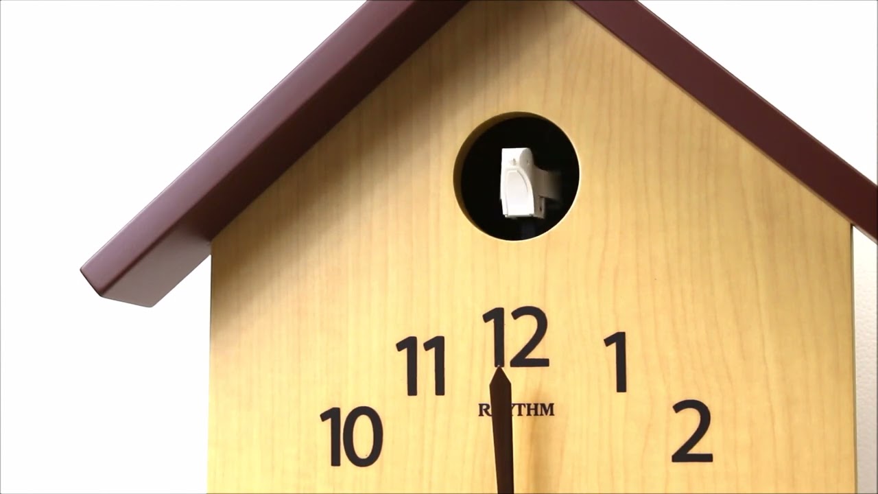 鳩時計 RHYTHM カッコーメイビルR-29 鳩時計 RHYTHM カッコーメイビルR