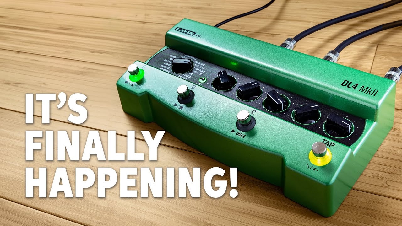 Line 6 DL4 MkII Delay Pedal: A Legend Is Reborn - YouTube
