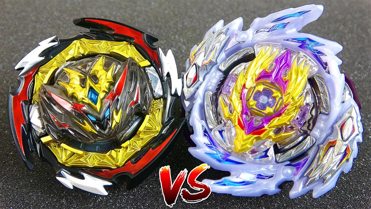 ダイナマイトベリアルvsレイジロンギヌス【ベイブレードバーストDB