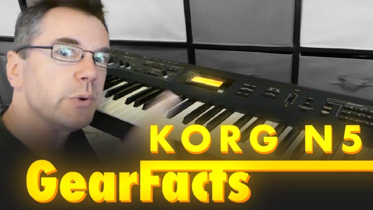 Korg's N5 new millenium synth still sounds great! - YouTube
