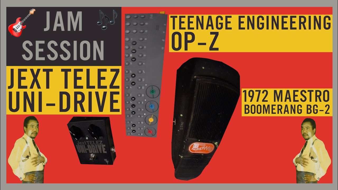⚡ Jext Telez 🎸 Uni-Drive 💯 'Always On' Pedal 🎵 1969-1970