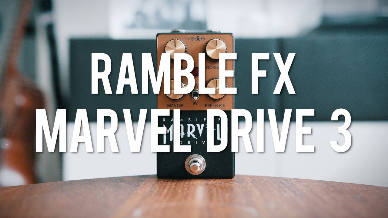 Ramble FX Marvel Drive V3 Strat Demo (Chris Buck) - YouTube