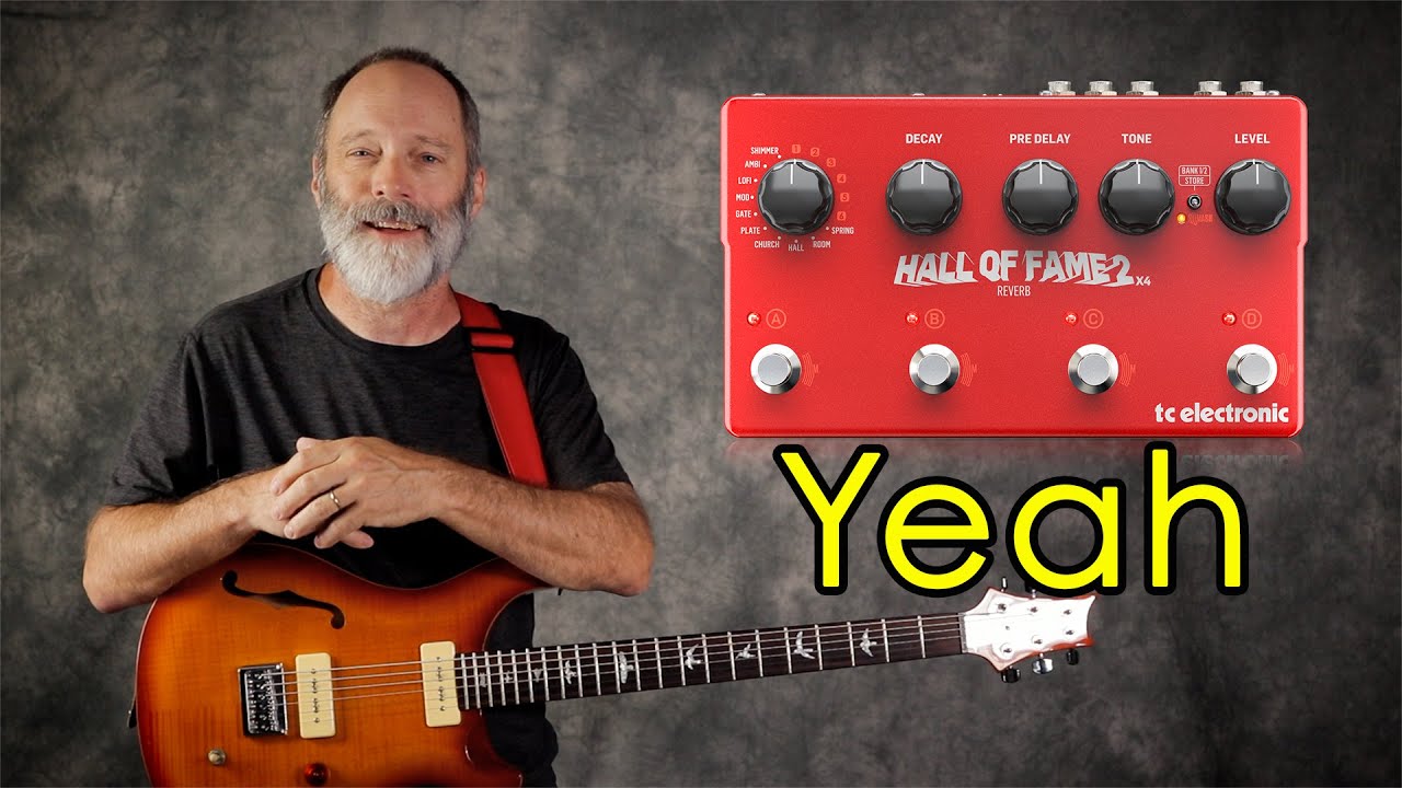 TC Electronic Hall of Fame 2 X4 = Cavernous Reverb! - YouTube