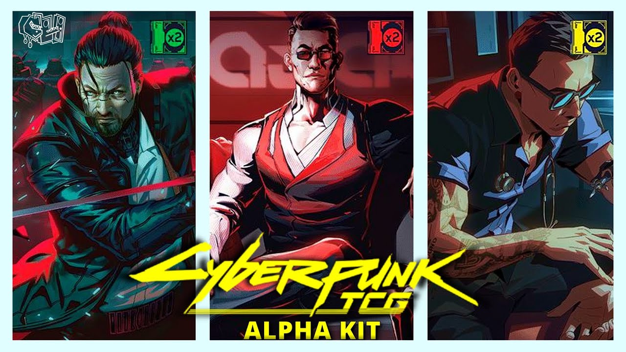 Cyberpunk TCG - Alpha Decklists - 3 Color Deck Domination - YouTube