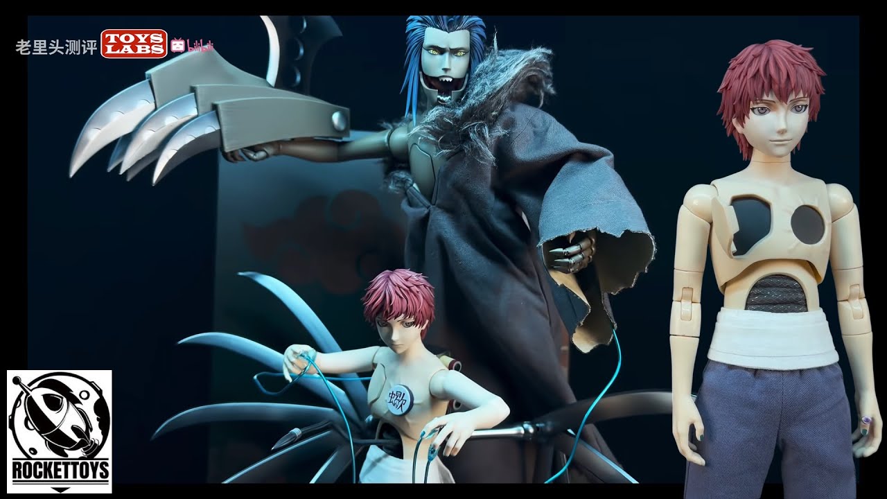 ROCKET TOYS 火影忍者 疾风传 蝎 三代目风影 1/6 Official Licensed