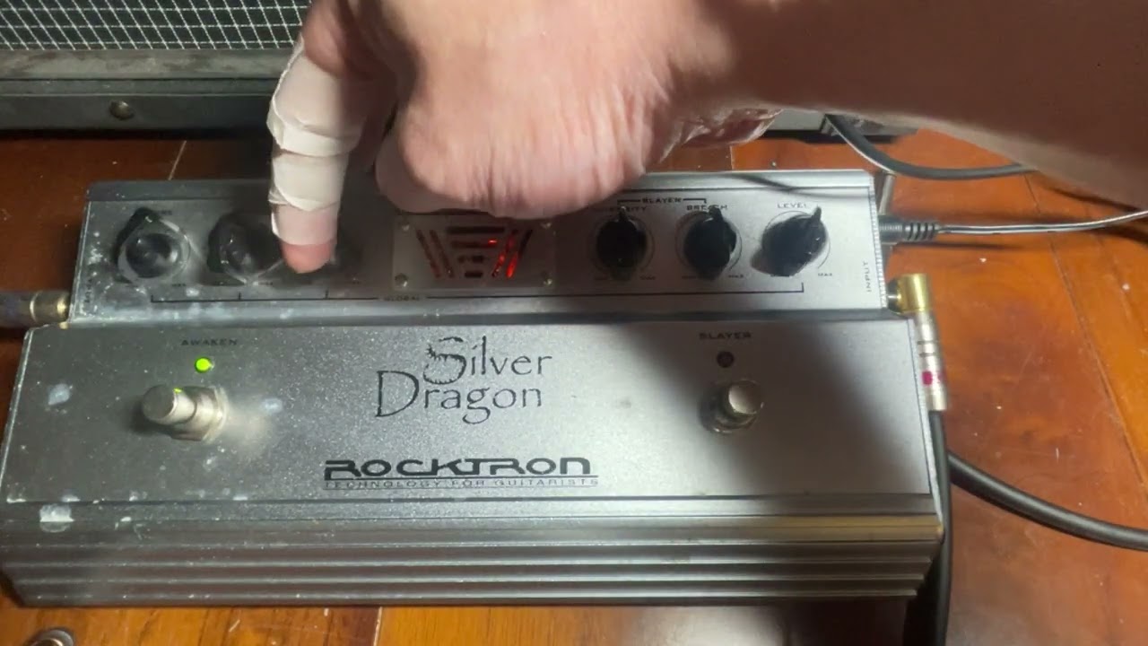 🐲☆ ROCKTRON SILVER DRAGON (Vacuum Tube Distortion) - YouTube