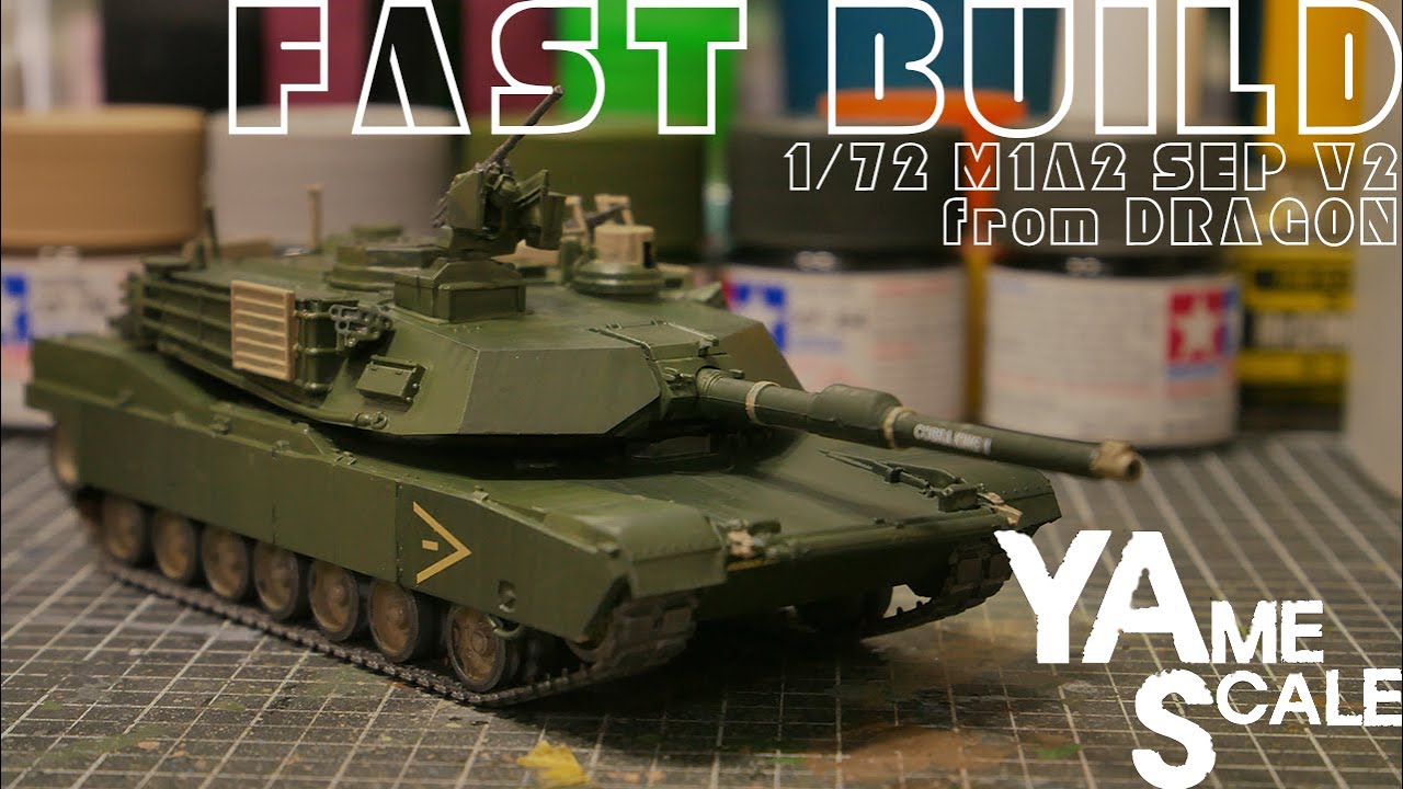 1/72 M1A2 SEP V2 from Dragon - YouTube