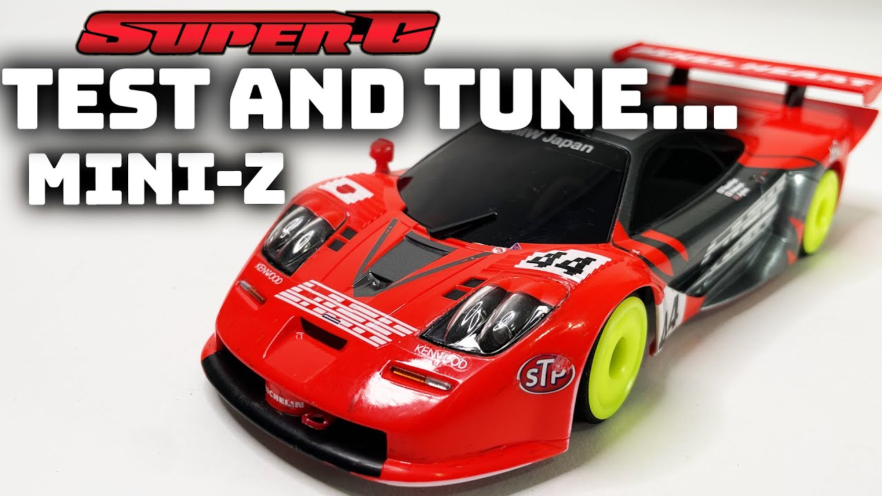 Mini-Z Box Stock Test and Tune | Super-G RC Drift Arena 1/28th
