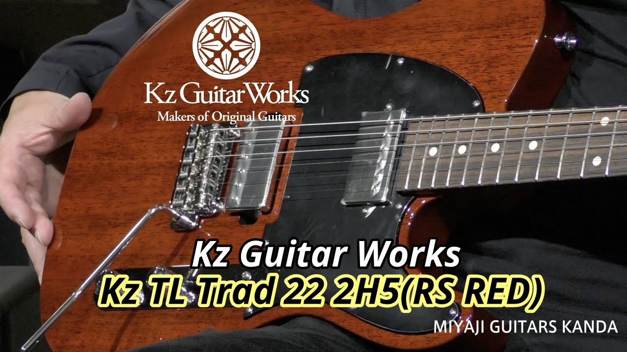 Kz Guitar Works Kz TL Trad 22 2H5 RS RED ＊こちらのギターは販売