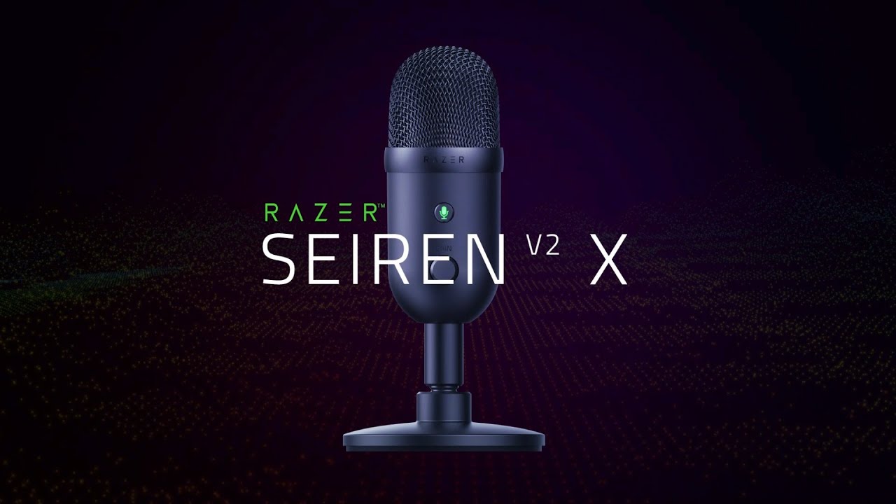 USB Condenser Microphone - Razer Seiren V2 X | Razer Middle East