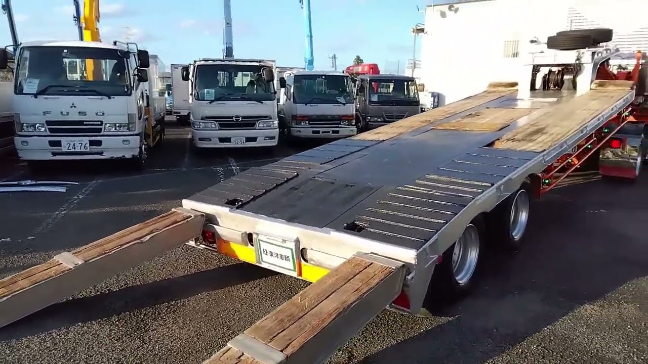 トレーラーセット] H8 プロフィア 花見台製HFD200A - YouTube