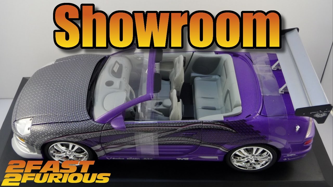 Showroom] Mitsubishi Eclipse Spyder Fast and Furious diecast car