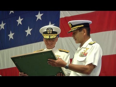 アメリカ海軍・第7遠征打撃群(第7艦隊)司令官交代式 - US Navy