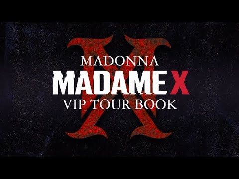 Madame X VIP Tour Book video (Limited Edition) - YouTube