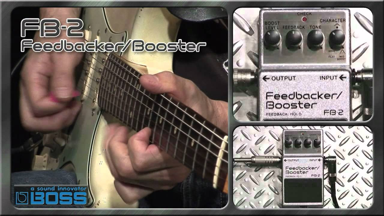 Boss FB-2 Feedbacker/ Booster - YouTube