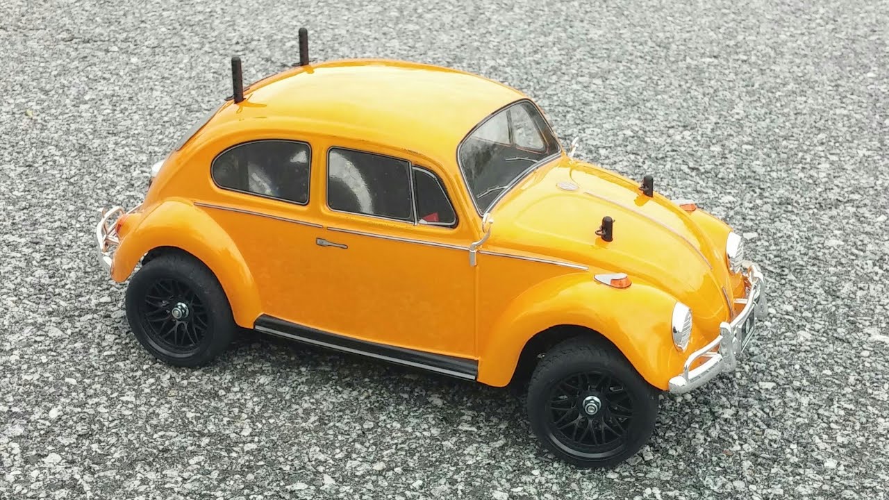 Tamiya 1/10 Volkswagen Beetle M-06 Run - YouTube