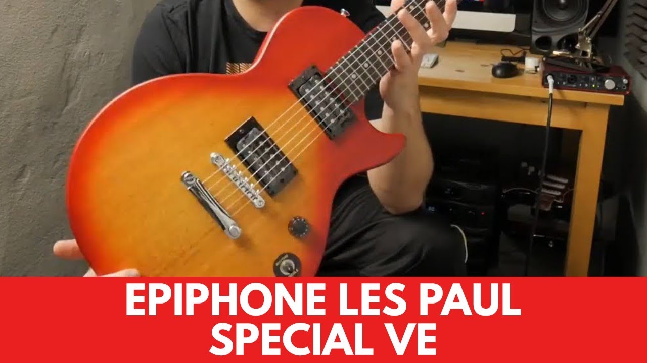 Epiphone Les Paul Special VE Review - YouTube