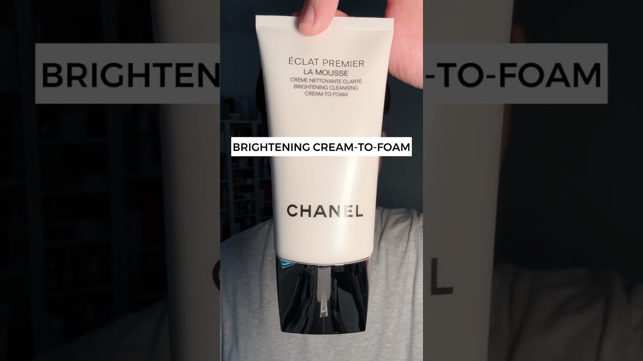 Intro to Chanel Éclat Premier La Mousse (brightening cleansing