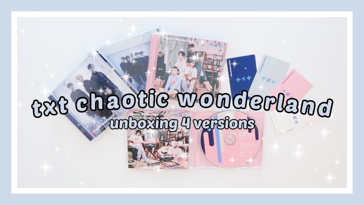 ✨ Unboxing TXT Chaotic Wonderland Japanese Album: Standard