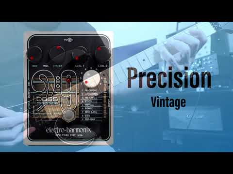 Japanese Subtitles] Electro Harmonix BASS9 Bass Machine EHX Pedal