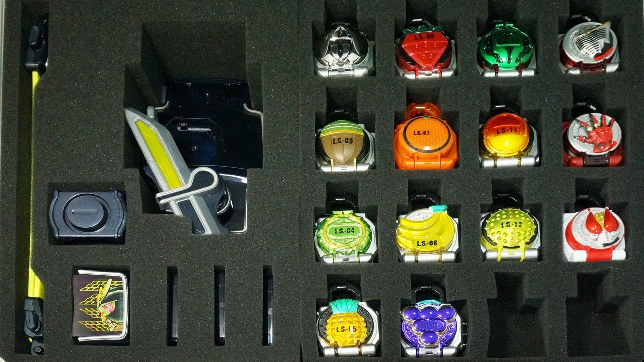 仮面ライダー 鎧武 ガイム ロックシードケース 戦極ドライバーとロック