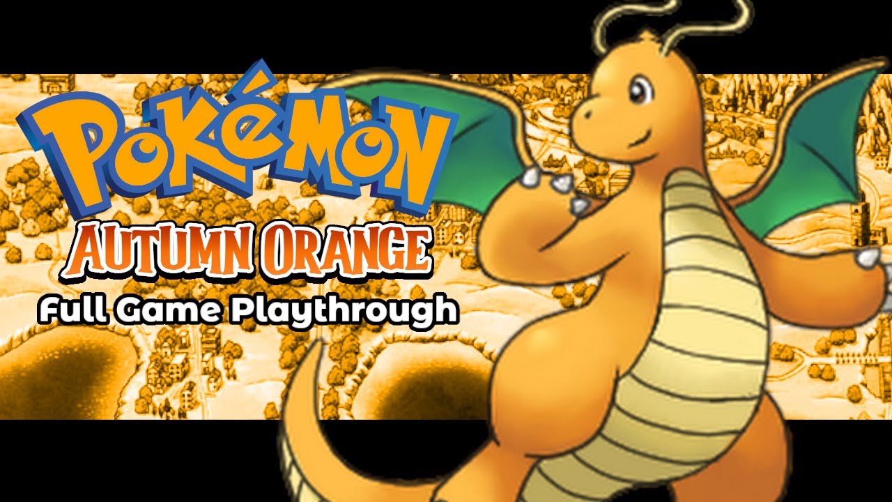 Pokemon Autumn Orange (Rom Hack) | Full Game Playthrough - YouTube