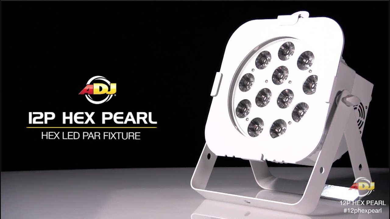 The ADJ 12P Hex Pearl is a versatile LED Par fixture with 12x 12